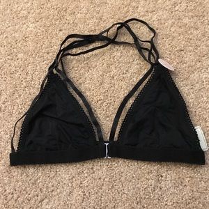 New F21 black sexy bandeaus M